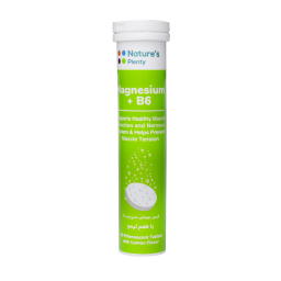 قرص جوشان منیزیم و بی 6 (Magnesium Plus B6) نیچرز پلنتی بسته 20 عددی