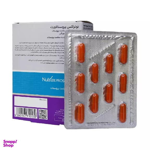کپسول پروستات پروستافورت (Prostafort) نوتراکس بسته 30 عددی