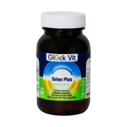 قرص سلنیوم سلن پلاس گلوک ویت (Gluck Vit Selen Plus) بسته 30 عددی