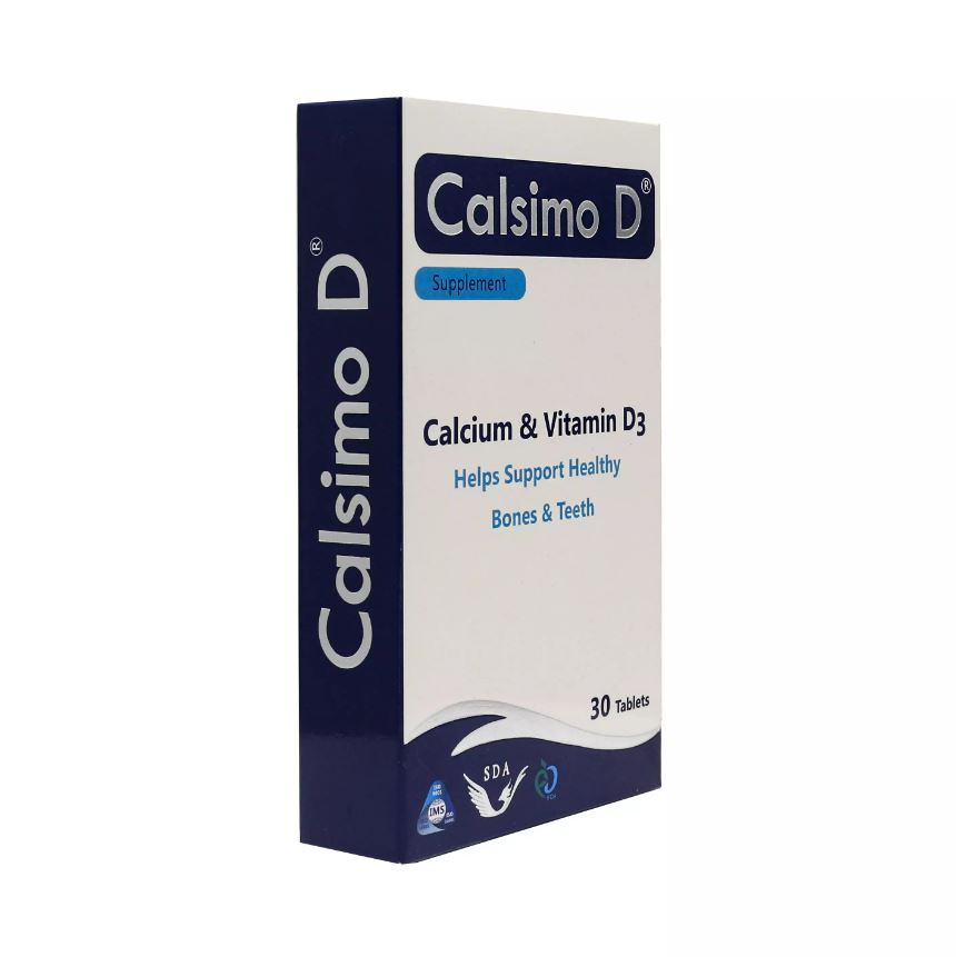 قرص کلسیمو دی (Calsimo D) سیمرغ دارو عطار بسته 30 عددی