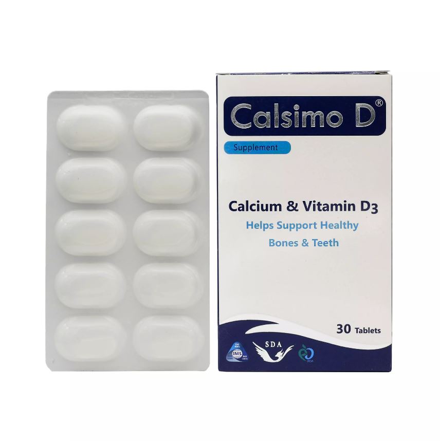 قرص کلسیمو دی (Calsimo D) سیمرغ دارو عطار بسته 30 عددی