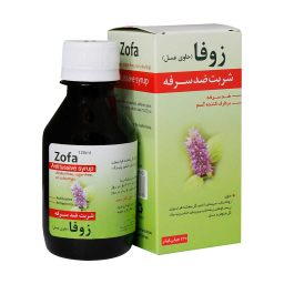 شربت سرماخوردگی و سرفه زوفا پلاس نیاک حجم 120 میلی لیتر