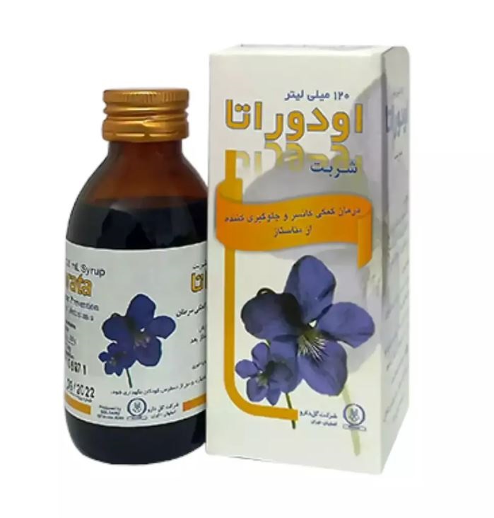 شربت اودوراتا (Odorata) گل دارو حجم 120 میلی لیتر