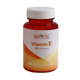 سافت ژل ویتامین ای 400 واحد باریویتال (Barivital Vitamin E 400 IU) بسته 30 عددی