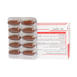 سافت ژل زینک پلاس ویتامین سی (Zinc Plus Vitamin C) دانا بسته 30 عددی