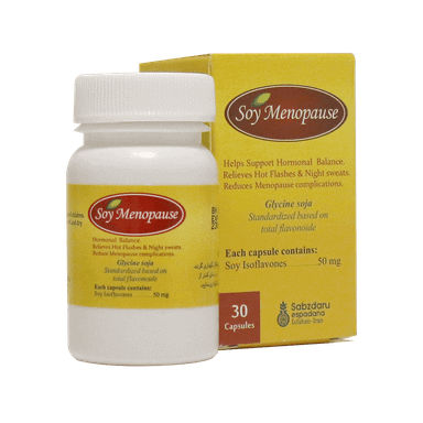 کپسول بانوان سوی منوپوز (Soy Menopause) سبز دارو بسته 30 عددی