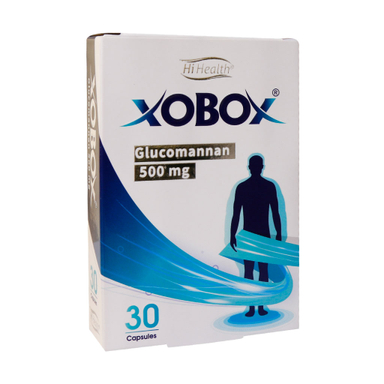 کپسول کاهش اشتهای زوبوکس (Xobox) های هلث بسته 30 عددی