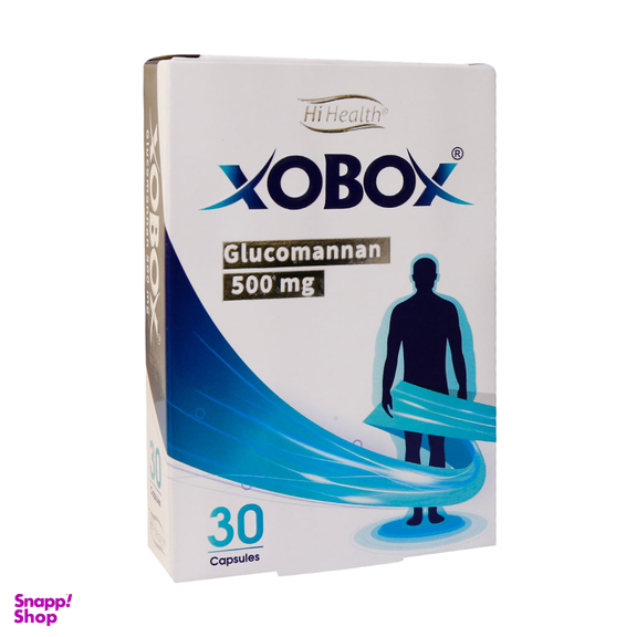 کپسول کاهش اشتهای زوبوکس (Xobox) های هلث بسته 30 عددی