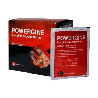 ساشه پاورژین (Powergine) سپیداج بسته 20 عددی