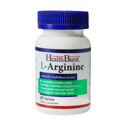 قرص ال آرژینین (L Arginine) هلث برست بسته 60 عددی