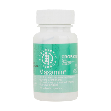 کپسول پروبیوتیک مکسامین (Maxamin) داروسازی امین بسته 30 عددی