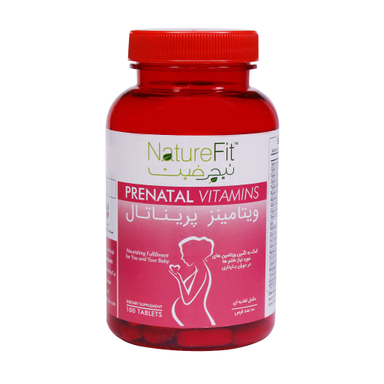 قرص ویتامینز پریناتال (Prenatal Vitamins) نیچرفیت بسته 100 عددی