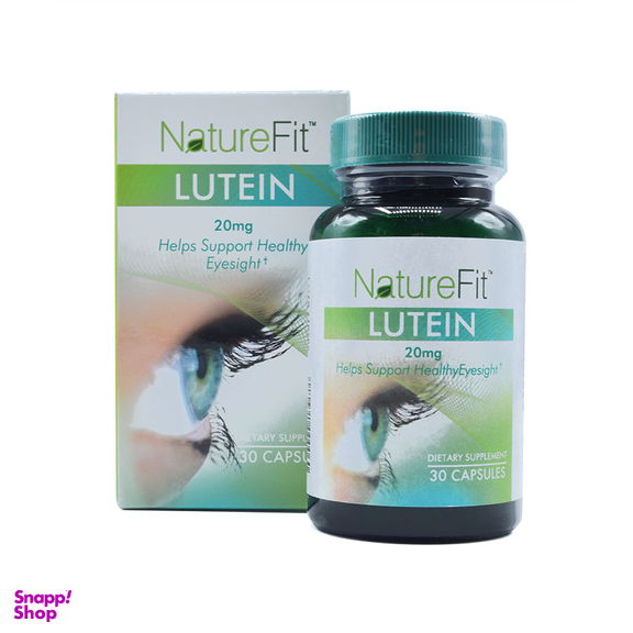 کپسول چشم و بینایی لوتیین 20 میلی گرم (Lutein 20 mg) نیچرفیت بسته 30 عددی