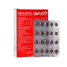 قرص آهن اکتی فول (Acti Fol) ابیان دارو بسته 60 عددی