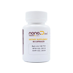 کپسول نانو دی 2000 (Nano D 2000) اروند فارمد بسته 60 عددی