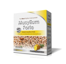 ساشه موسیلیوم فورت (Musylium Forte) ایران داروک طعم آناناس بسته 7 عددی