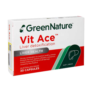 کپسول ویت ایس (Vit Ace) گرین نیچر بسته 30‌عددی