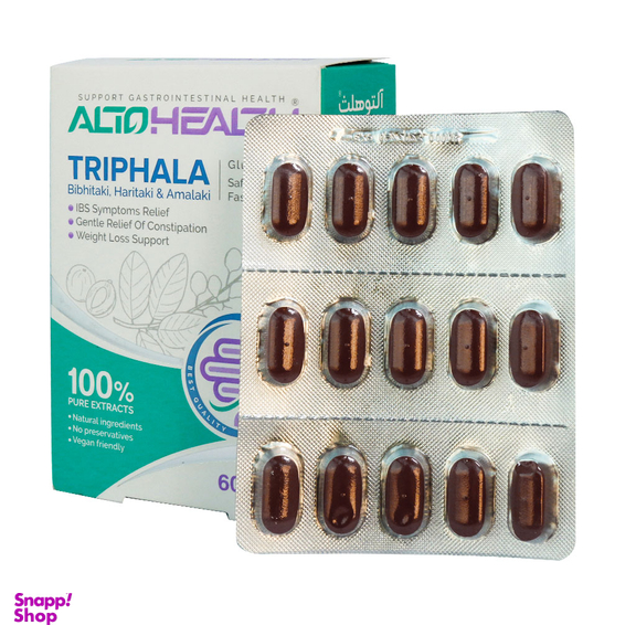 قرص آلتوهلث تریفالا (Altohealth Triphala) فاران شیمی بسته 60 عددی