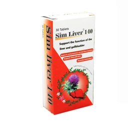 قرص سیم لیور 140 (Sim Liver 140) سیمرغ دارو عطار بسته 30 عددی