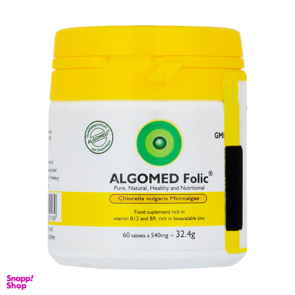 قرص آلگومد فولیک (Algomed Folic) آلگومد بسته 60 عددی