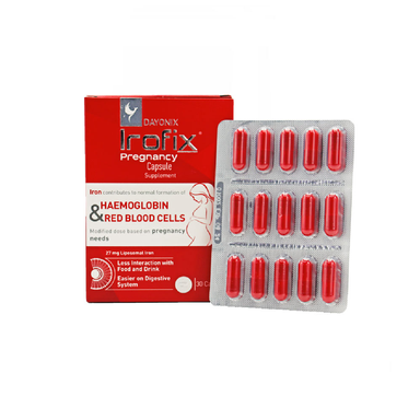 کمپسول آیروفیکس بارداری (Irofix Pregnancy) دایونیکس فارما تعداد 30 عدد