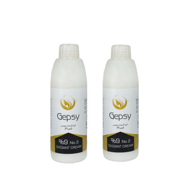 کرم اکسیدان حرفه‌ ای جیپسی (Gepsy) مدل 02 نه درصد مجموعه 2 عددی