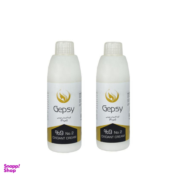 کرم اکسیدان حرفه‌ ای جیپسی (Gepsy) مدل 02 نه درصد مجموعه 2 عددی
