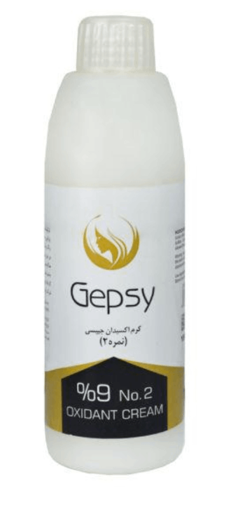کرم اکسیدان حرفه‌ ای جیپسی (Gepsy) مدل 02 نه درصد حجم 150 میلی لیتر