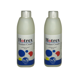 کرم اکسیدان حرفه‌ ای هاترکس (Hotrex) مدل 02 نه درصد مجموعه 2 عددی