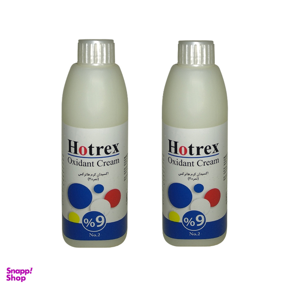 کرم اکسیدان حرفه‌ ای هاترکس (Hotrex) مدل 02 نه درصد مجموعه 2 عددی