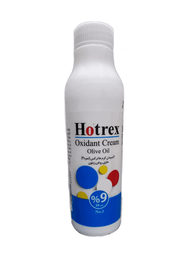 کرم اکسیدان حرفه‌ ای هاترکس (Hotrex) مدل 02 نه درصد حجم 150 میلی لیتر
