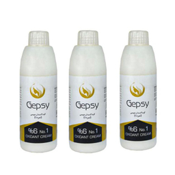 کرم اکسیدان حرفه‌ای جیپسی (Gepsy) مدل 01 شش درصد مجموعه 3 عددی
