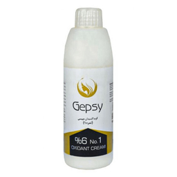 کرم اکسیدان حرفه‌ای جیپسی (Gepsy) مدل 01 شش درصد مجموعه 2 عددی