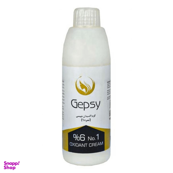 کرم اکسیدان حرفه‌ای جیپسی (Gepsy) مدل 01 شش درصد مجموعه 2 عددی