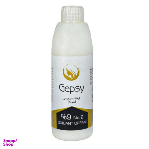 کرم اکسیدان حرفه‌ای جیپسی (Gepsy) مدل 02 نه درصد مجموعه 3 عددی