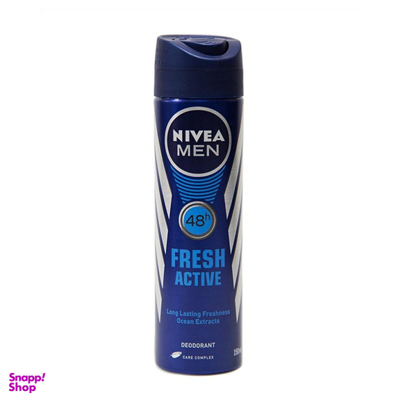 اسپری ضد تعریق مردانه نیوآ (Nivea) مدل Fresh Active حجم 150 میلی لیتر + رول ضد تعریق مردانه نیوآ مدل فرش اکتیو حجم 50 میلی لیتر