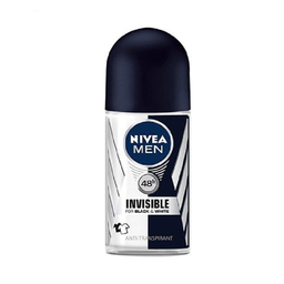رول ضد تعریق مردانه نیوآ (Nivea) مدل Invisible Black And White حجم 50 میلی‌ لیتر بسته 2 عددی
