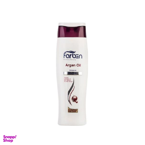 شامپو مو فاربن (Farben) مدل Argan به همراه شیر مو فاربن مجموعه 2 عددی