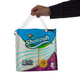 دستمال حوله‌ای شکوه (Shokouh) بسته 4 عددی