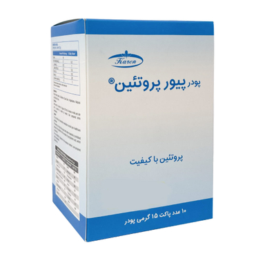 ساشه پودر پیور پروتیین (Pure Protein) کارن طعم موزی بسته 10 عددی