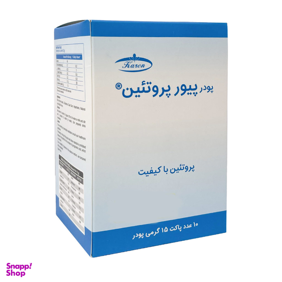 ساشه پودر پیور پروتیین (Pure Protein) کارن طعم موزی بسته 10 عددی