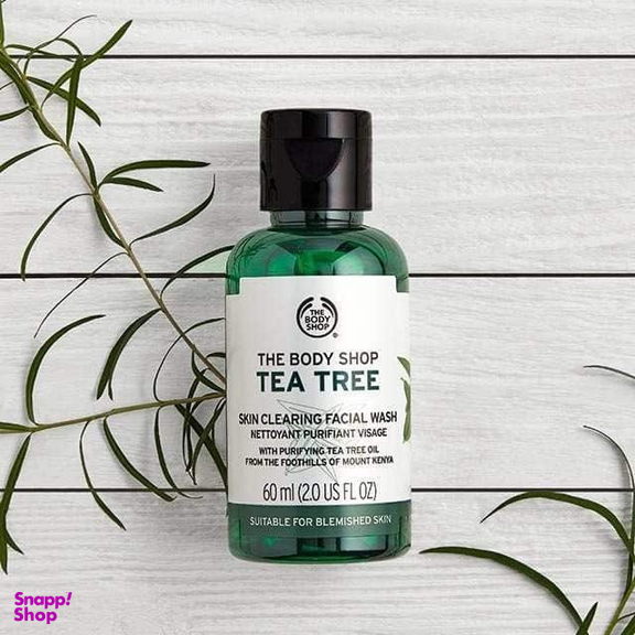 تونر پاک کننده صورت بادی شاپ (Body Shop) مدل تی تری حجم 60 میلی لیتر