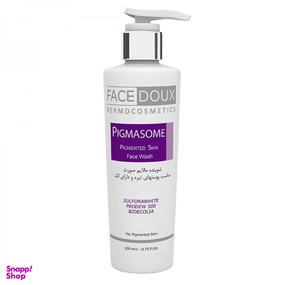 ژل شستشوی صورت فیس دوکس (Face Doux) مدل Pigmasome