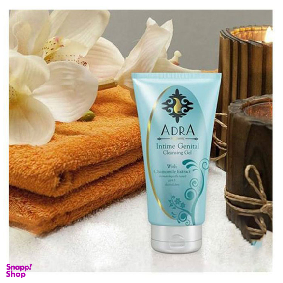 ژل بهداشتی بانوان آدرا (Adra) مدل Intime Genital حاوی عصاره بابونه