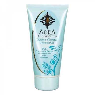 ژل بهداشتی بانوان آدرا (Adra) مدل Intime Genital حاوی عصاره بابونه
