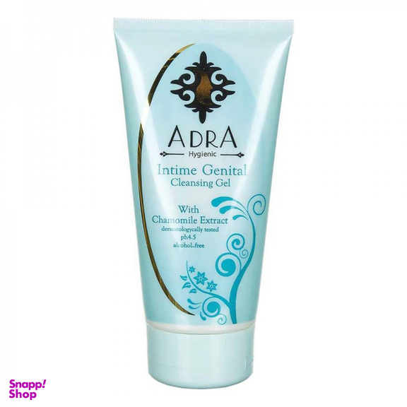 ژل بهداشتی بانوان آدرا (Adra) مدل Intime Genital حاوی عصاره بابونه