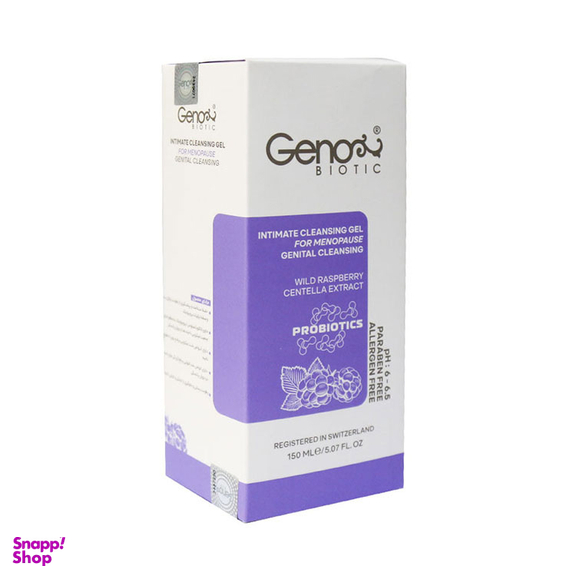 ژل بهداشتی بانوان ژنو بایوتیک (Geno Biotic) مدل Intimate مخصوص بانوان یایسه