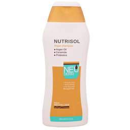 شامپو مو نئودرم مدل Nutrisol Argan حجم 300 میلی لیتر