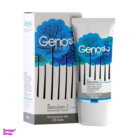 کرم مرطوب کننده ژنوبایوتیک (Genobiotic) مدل Sebugen