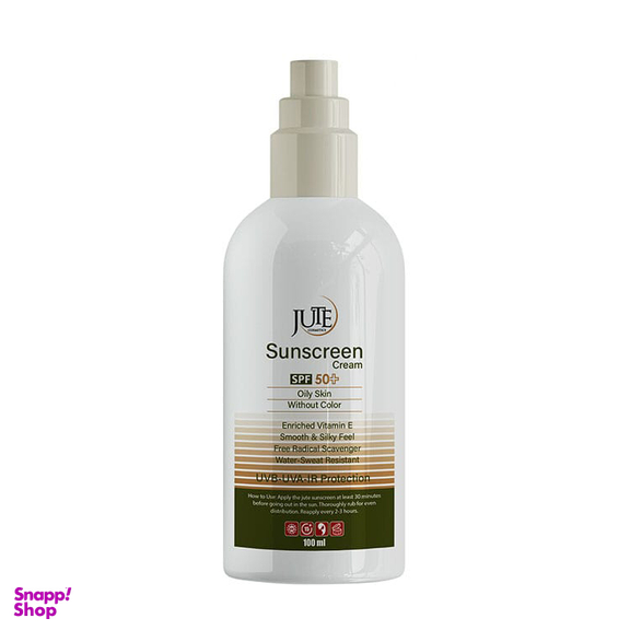 کرم ضد آفتاب ژوت (Jute) با SPF50 مخصوص پوست چرب
